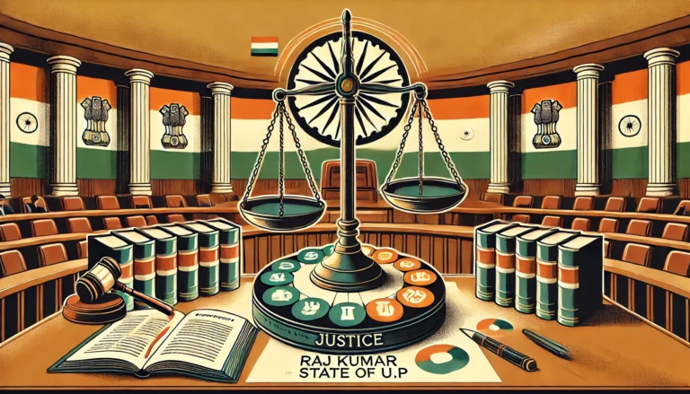 DALL·E 2024-10-30 20.27.57 - A professional illustration depicting a court case analysis on equality and fairness in public service promotions, inspired by the Raj Kumar v. State